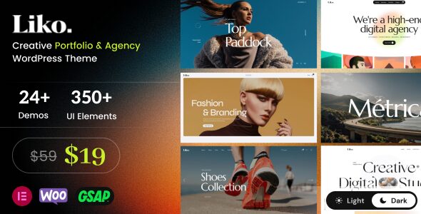 Liko – Creative Agency & Portfolio WordPress Theme
