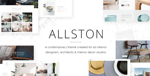 Allston – Contemporary Interior Design and Architecture WordPress Theme