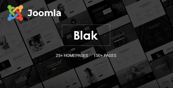 Blak – Joomla 6 Responsive MultiPurpose Website Template