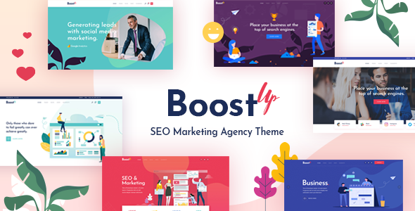 BoostUp – SEO Marketing Agency WordPress Theme
