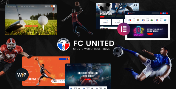 FC United – Football, Soccer & Sports WordPress Theme