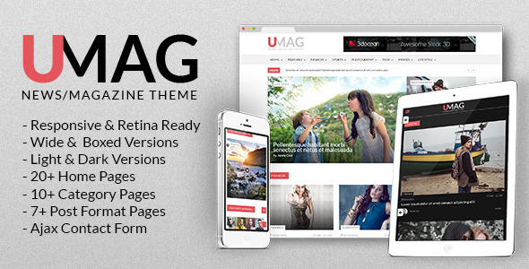 UMag – News, Magazine & Blog Template