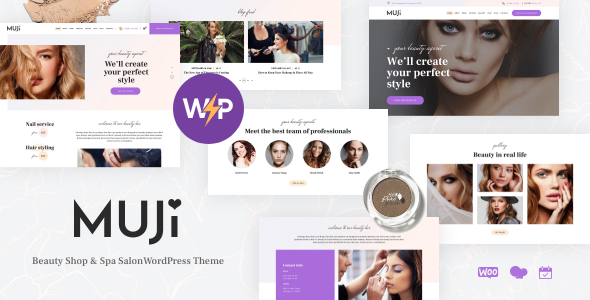 Muji – Beauty Shop & Spa Salon WordPress Theme