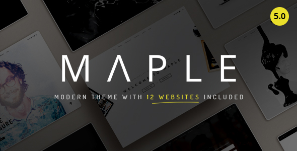 Maple – Clean Minimal Multi-Purpose WordPress Theme