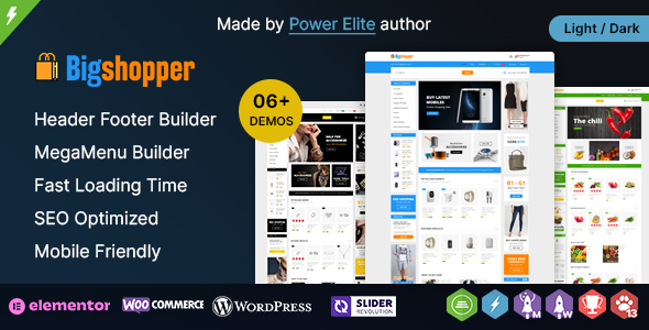 BigShopper – Multipurpose WooCommerce Theme