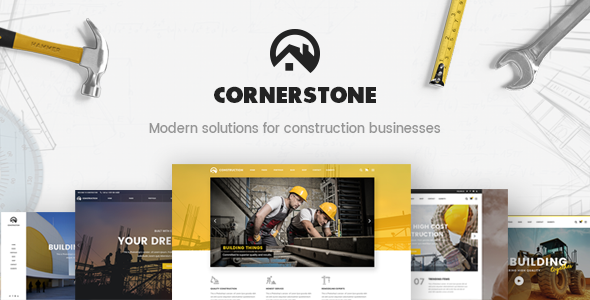 Cornerstone – Construction WordPress Theme