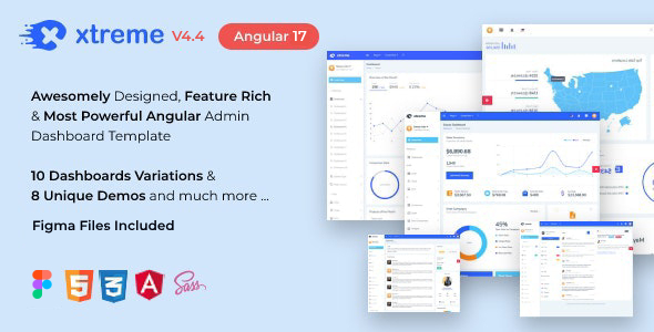 Xtreme – Angular 17 Admin Template