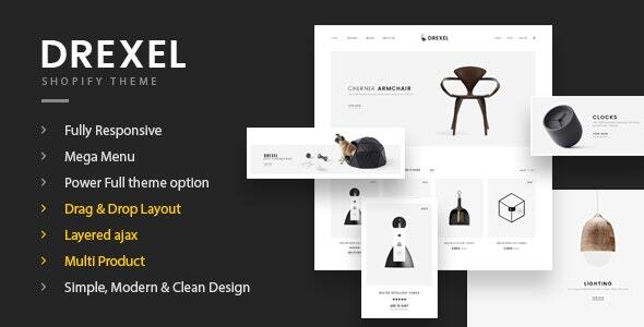 Fastest Drexel – Minimal Responsive Shopify Theme