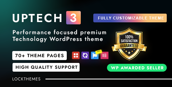 Uptech –  IT Solutions & Services WordPress Theme