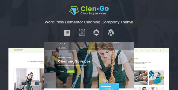Clengo – Cleaning Company WordPress Theme