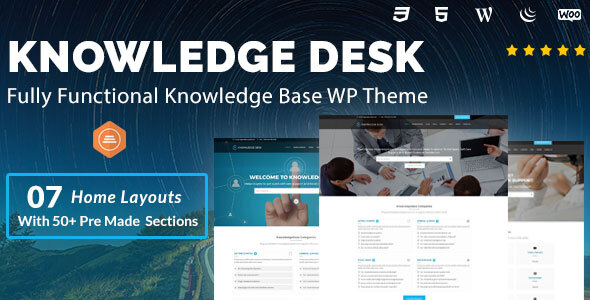 Knowledgedesk – Knowledge Base WordPress Theme