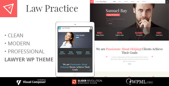 LAWPRACTICE – Lawyer Responsive WordPress Theme