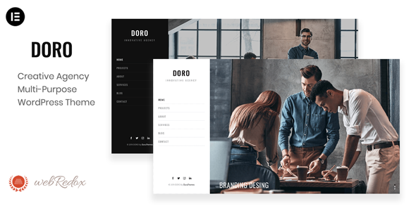 DORO – Elementor Creative Agency WordPress Theme