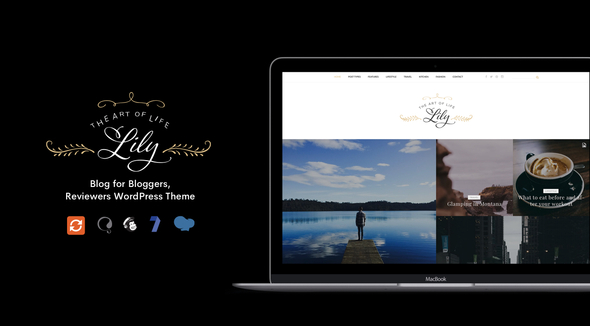 Lily – Blog for Bloggers, Reviewers WordPress Theme