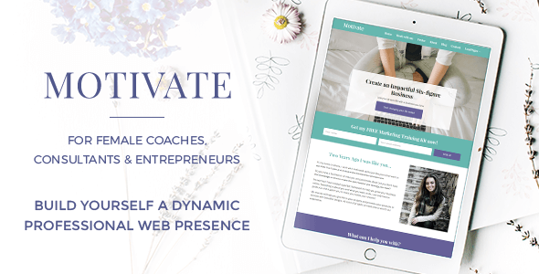 Motivate – For Female Coaches, Consultants & Entrepreneurs