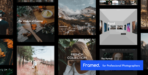 Framed – Photography Portfolio WordPress