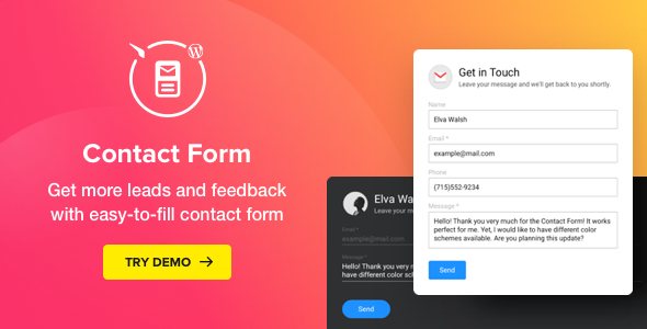 Contact Form – WordPress Contact Form Plugin