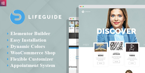 LifeGuide – Public Speaker & Life Coach WordPress theme