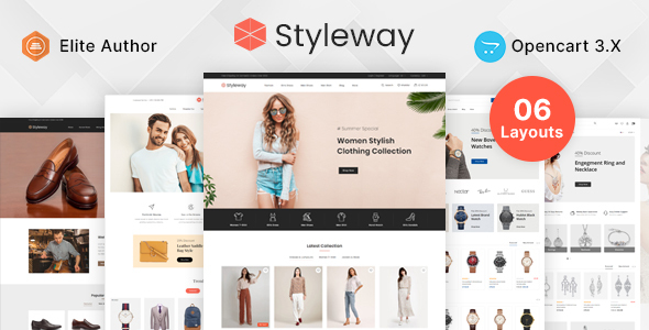 Styleway – Online Fashion OpenCart 3.x Responsive Theme