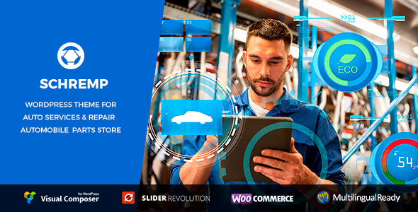 Schremp – Auto Repair WordPress Theme
