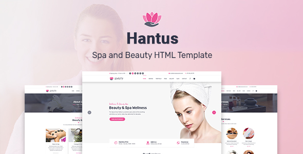Hantus – Spa and Beauty HTML Template