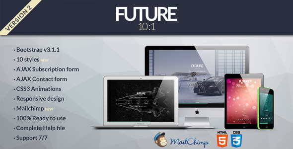 Future – 10 in 1 Coming Soon Template