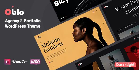 Oblo – Creative Agency Portfolio WordPress Theme