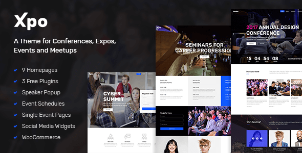 Xpo – Conference & Event WordPress Theme