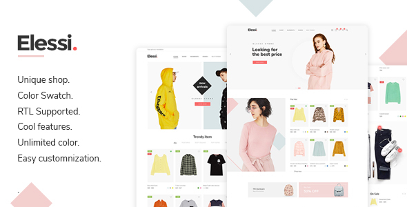 Elessi – Fashion Responsive Magento 2 Theme – RTL supported