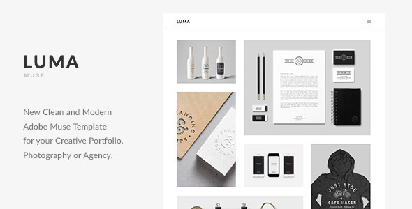 LUMA – Creative Multi-Purpose Muse Template