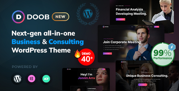 Doob – Business & Consulting WordPress Theme