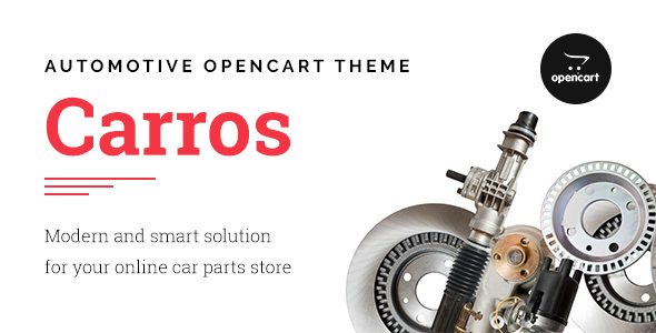 Carros – Car Parts OpenCart Theme