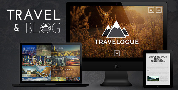 Travelogue – Travel Blog HTML Template