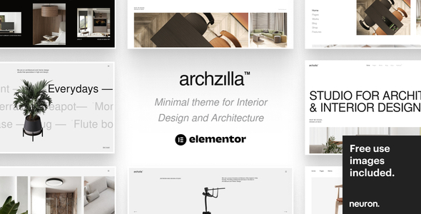 Archzilla – Minimal WordPress Theme for Interior Design and Architecture