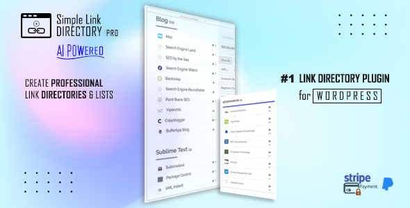 Simple Link Directory Pro – AI Powered