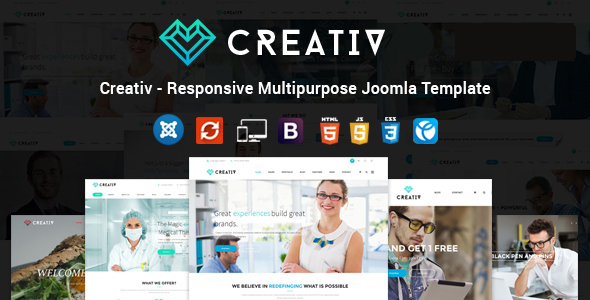 Creativ – Responsive Multipurpose Joomla Template