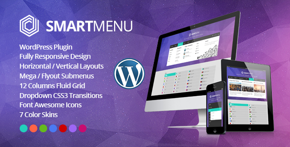 SmartMenu – Responsive jQuery Mega Menu WordPress Plugin