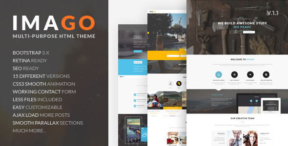 Imago – Multipurpose HTML5 Template