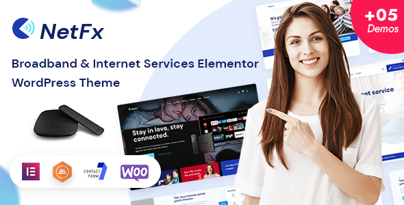 Netfx – Internet Service WordPress Theme