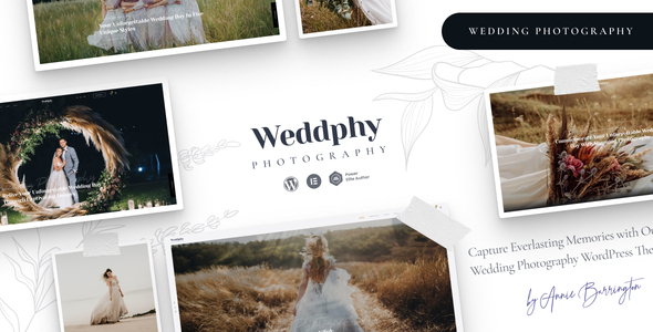 Weddphy – Wedding Photography WordPress