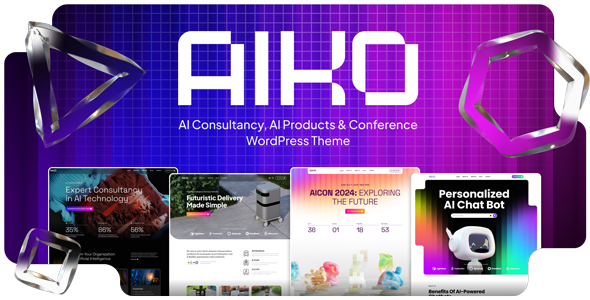 Aiko – AI consultancy WordPress Theme