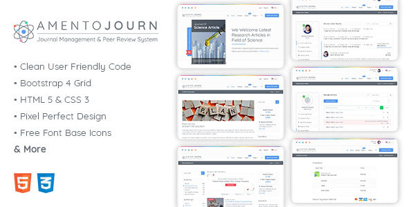 Amentojourn – Journal Management and Peer Review System