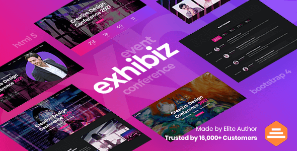 Exhibiz – Event Conference and Meetup HTML Template