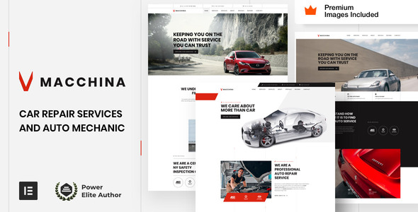 Macchina – Mechanic & Car Repair WordPress Theme