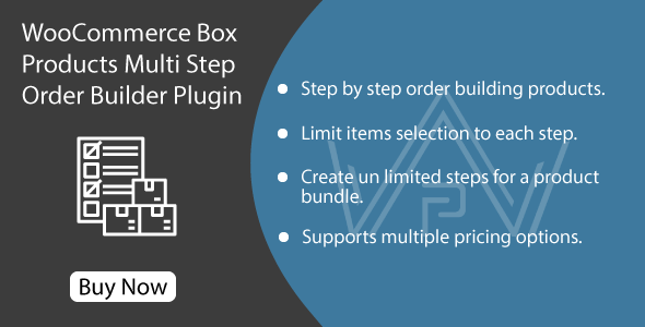 WooCommerce Box Products – Multi Step Order Builder Plugin