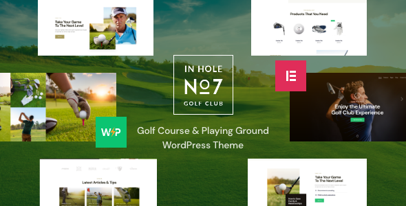N7 – Golf Club Sports & Events WordPress Theme