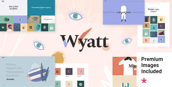 Wyatt – Creative Portfolio WordPress Theme
