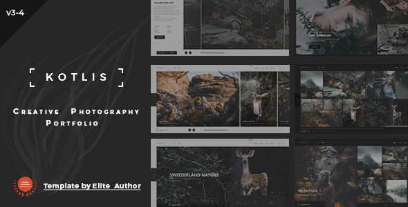 Kotlis – Responsive  Photography Portfolio