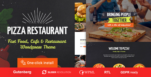 Pizza Restaurant – Fast Food & Restaurant WordPress Theme
