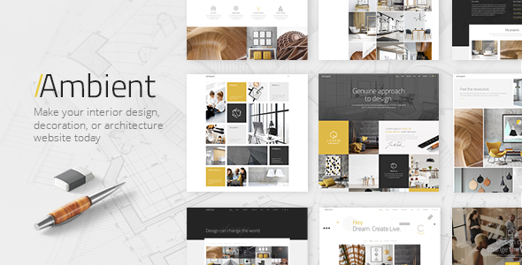 Ambient – Modern Interior Design and Decoration WordPress Theme